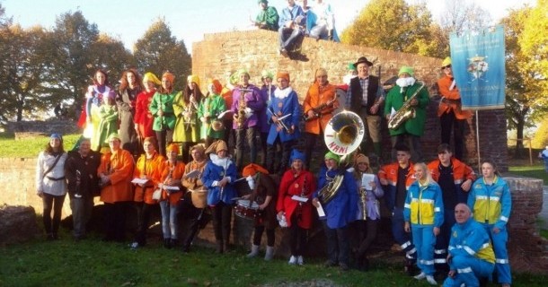 La MERCIFUL BAND della Misericordia ai COMICS di Lucca 2016