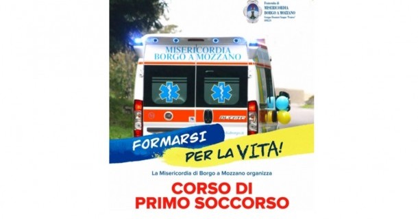 Corso di primo soccorso alla Misericordia