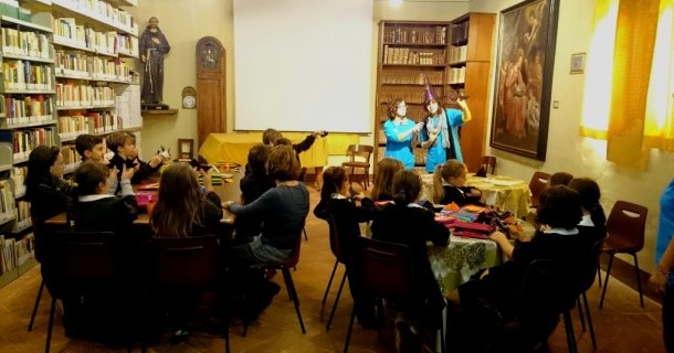 “Brividi in Biblioteca” Laboratorio con i bambini della scuola elementare