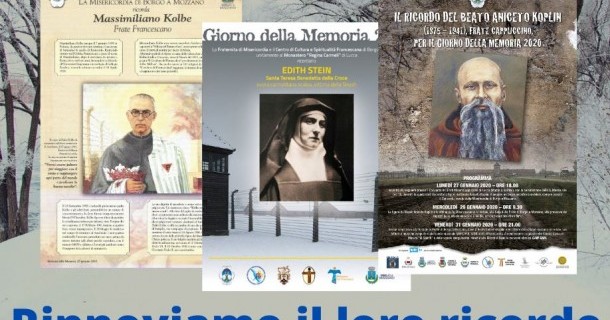 GIORNO DELLA MEMORIA: IL RICORDO DEI RELIGIOSI MORTI AD AUSCHWITZ