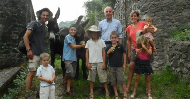 Pellegrini sul cammino d’Assisi…