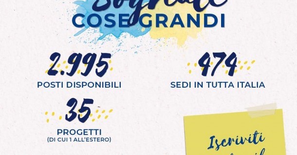 Servizio civile: uscito il nuovo bando con 3000 posti nelle Misericordie italiane